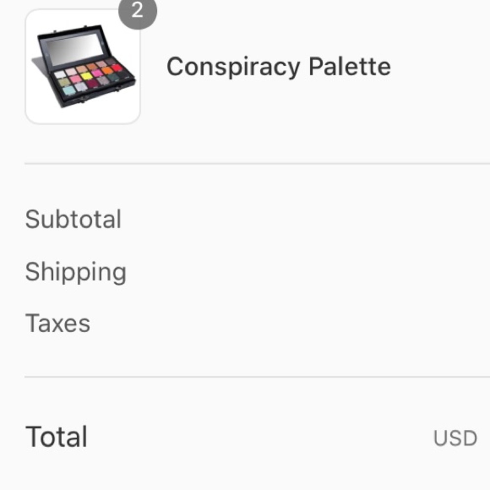 Shane Dawson x Jeffree Star CONSPIRACY Palette - Picture 4 of 4